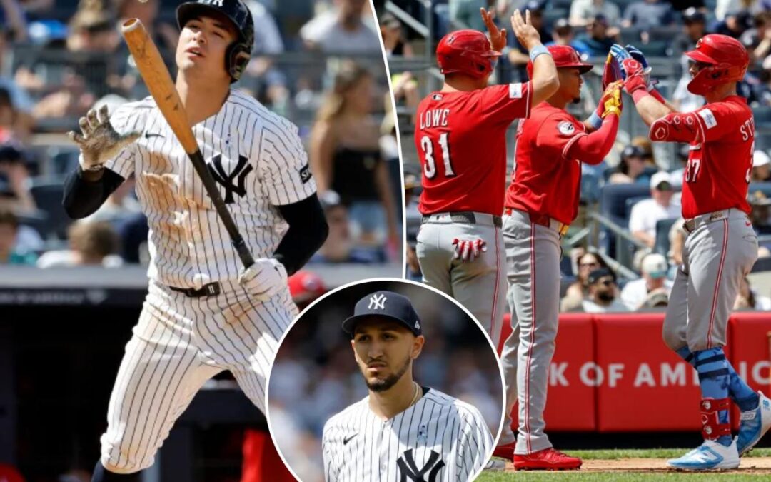 Messy Yankees fall again to Reds to drop series