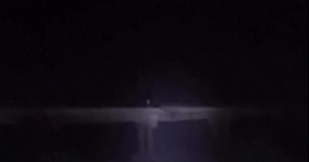 Iranian port cities and a railway were struck overnight.