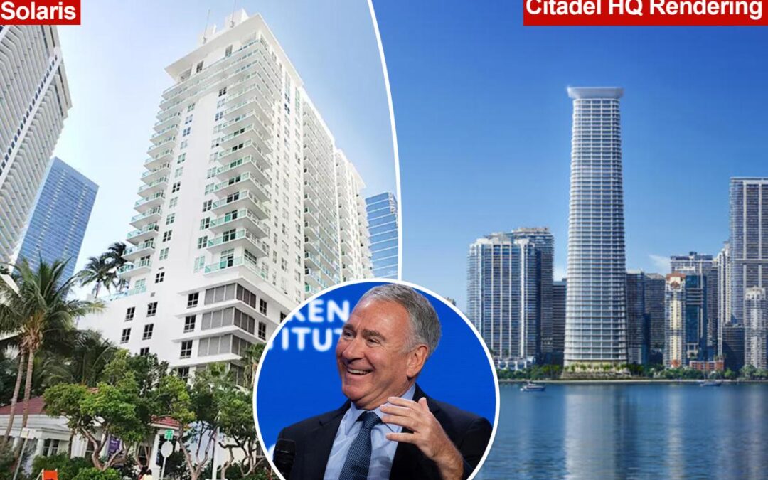 Hedge fund billionaire, Ken Griffin secretly bought out a Miami condo building just to bulldoze it