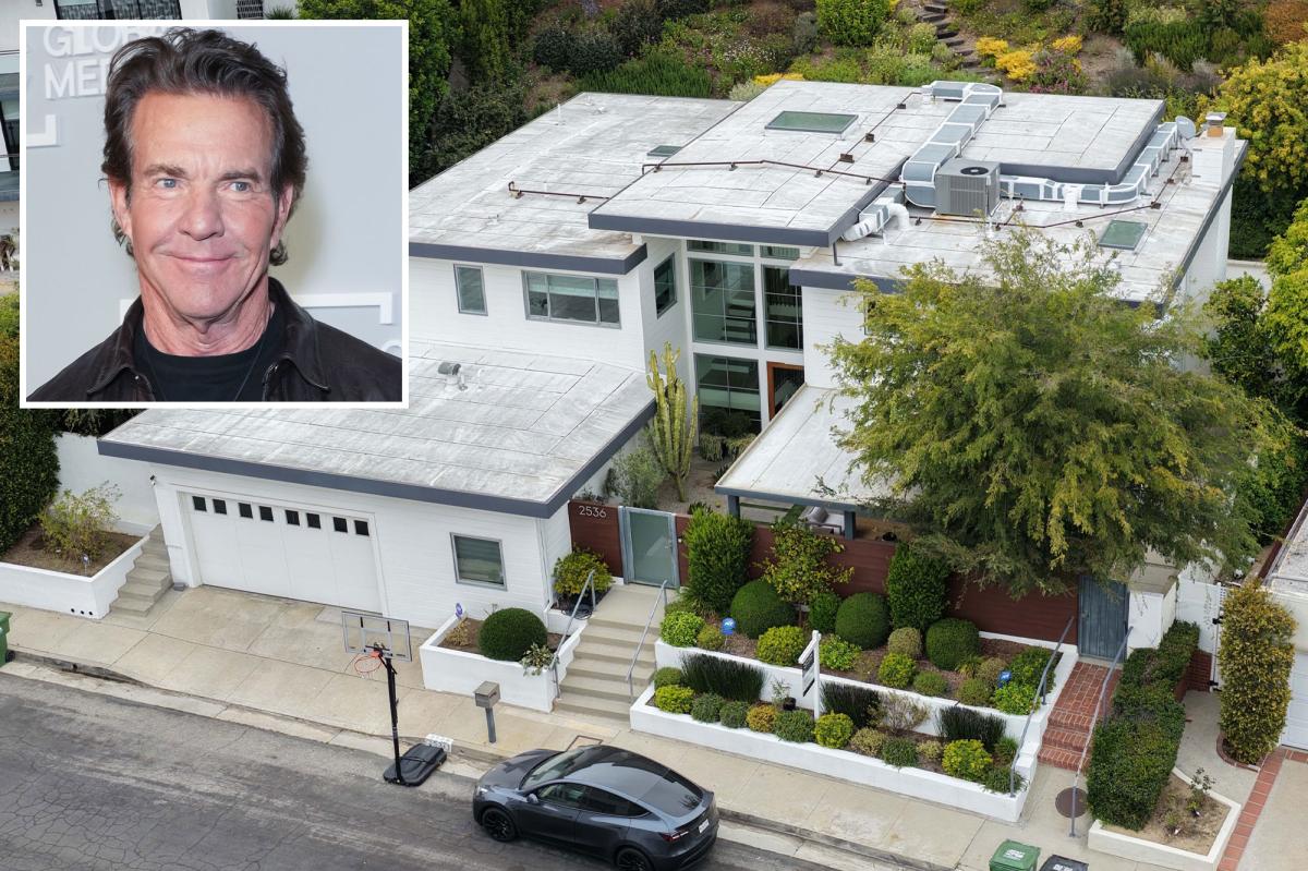 A-list Hollywood exodus ramps up as Dennis Quaid lists LA mansion – and he’s set to make a huge loss