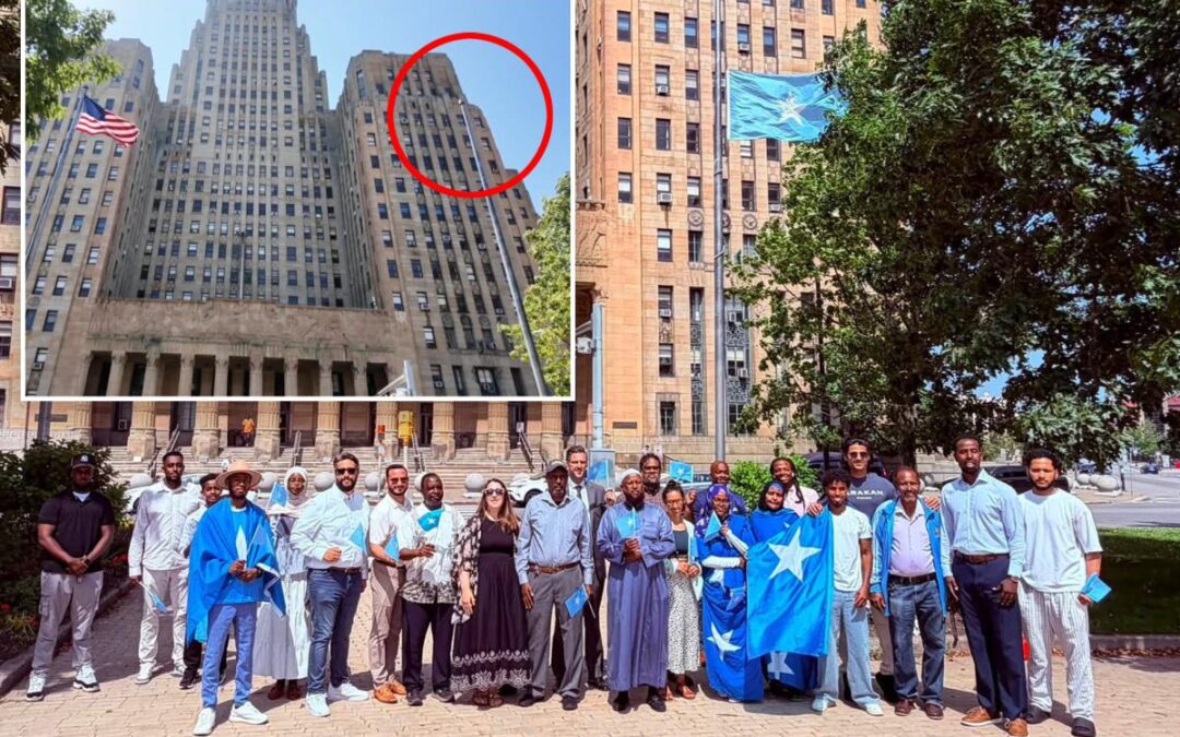 Buffalo vandals steal Somali flag from City Hall pole — days after mayor canceled Fourth of July fireworks show