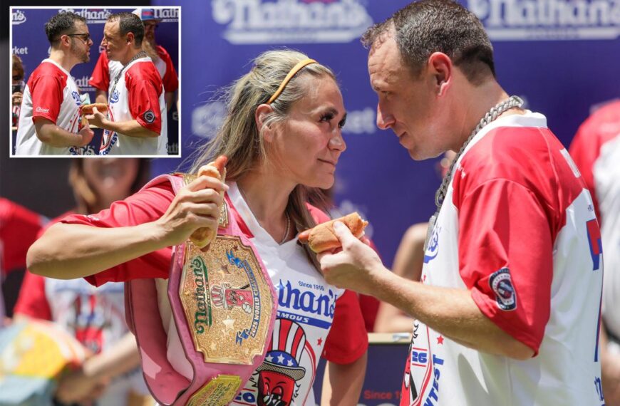 Joey Chestnut, Miki Sudo return to defend titles at Nathan’s Famous Hot Dog Eating Contest