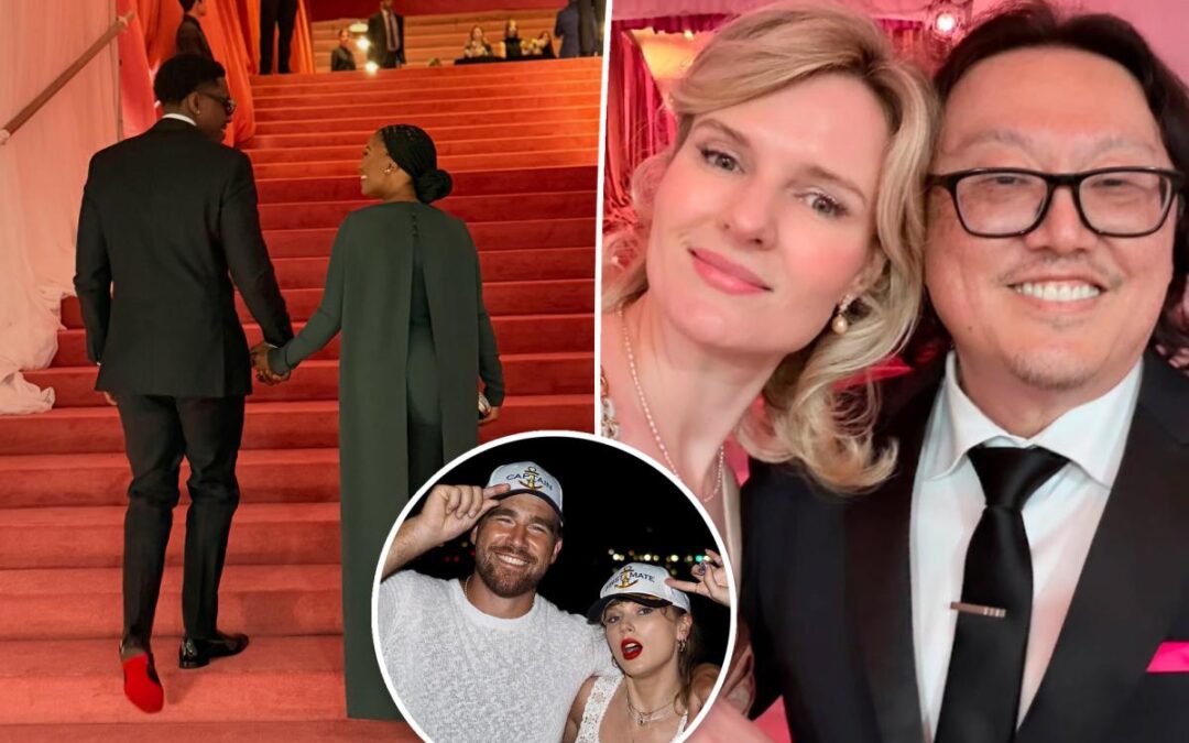 See first photos from inside Taylor Swift and Travis Kelce’s star-studded MSG wedding