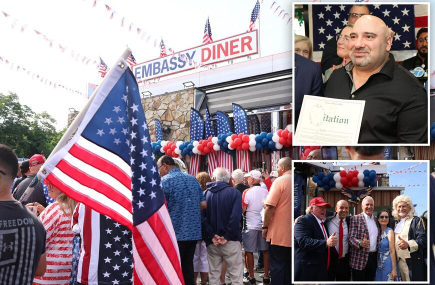 Long Island diner owner celebrates 4th of July with free meals for customers: ‘I love this country’