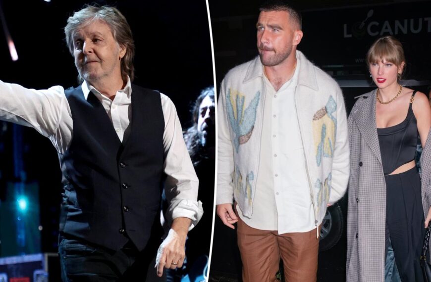 The Beatles song Paul McCartney performed at Taylor Swift and Travis Kelce’s wedding revealed