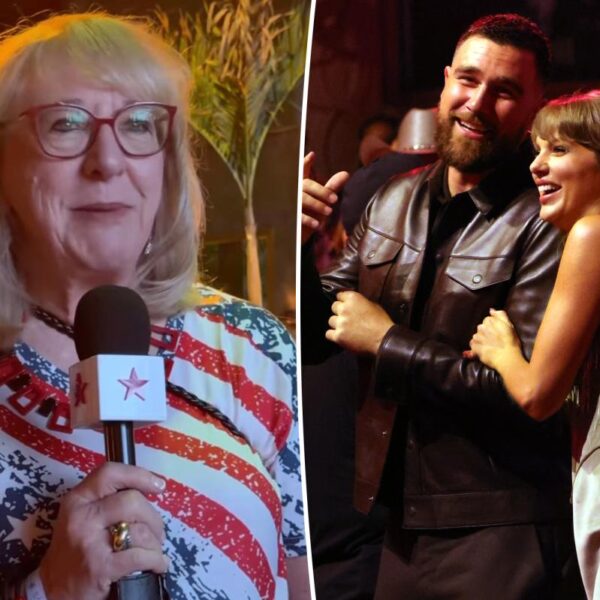 Donna Kelce uses one word to describe Travis and Taylor Swift’s star-studded MSG wedding