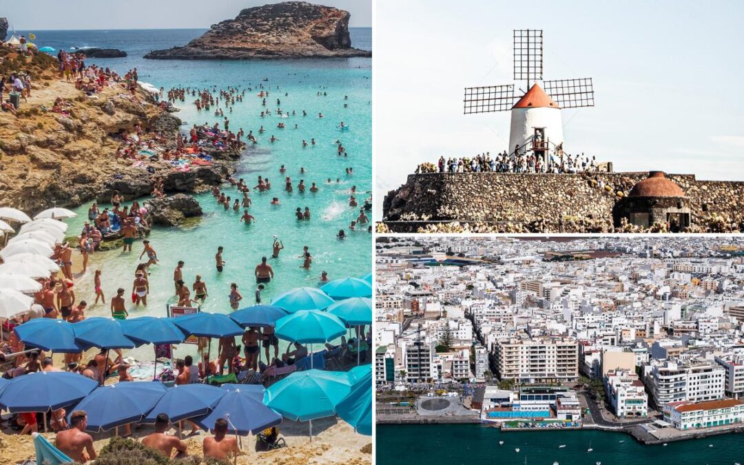 Europe’s most overcrowded island destinations named — as one pushes to entice even more tourists this summer