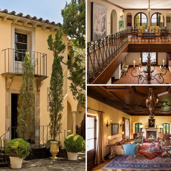 Owners of a $10.5M California villa worked from its century-old plans to restore its original grandeur — down to the tile patterns