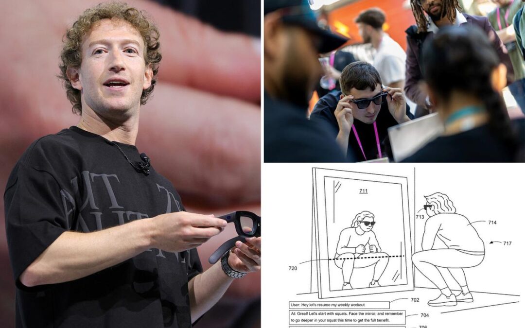 Meta patents ‘creepy’ AI device that tracks wearer’s sighs and laughter, medication intake