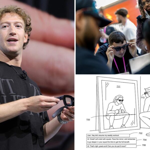 Meta patents ‘creepy’ AI device that tracks wearer’s sighs and laughter, medication intake