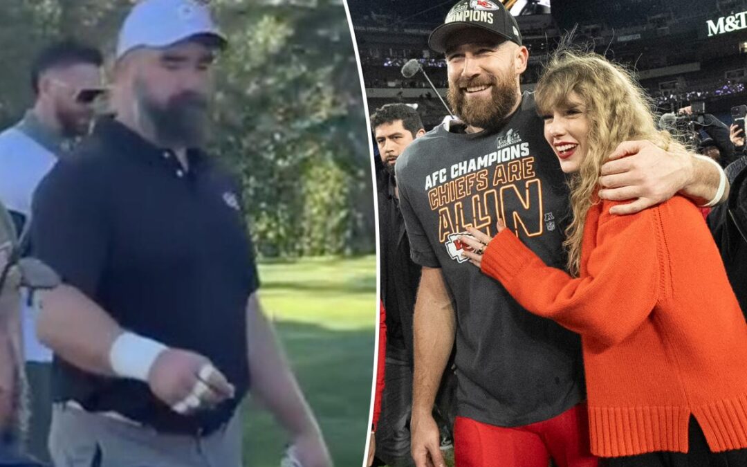 Travis Kelce’s brother makes first comments on Taylor Swift’s wedding — as he reveals how many beers he crushed