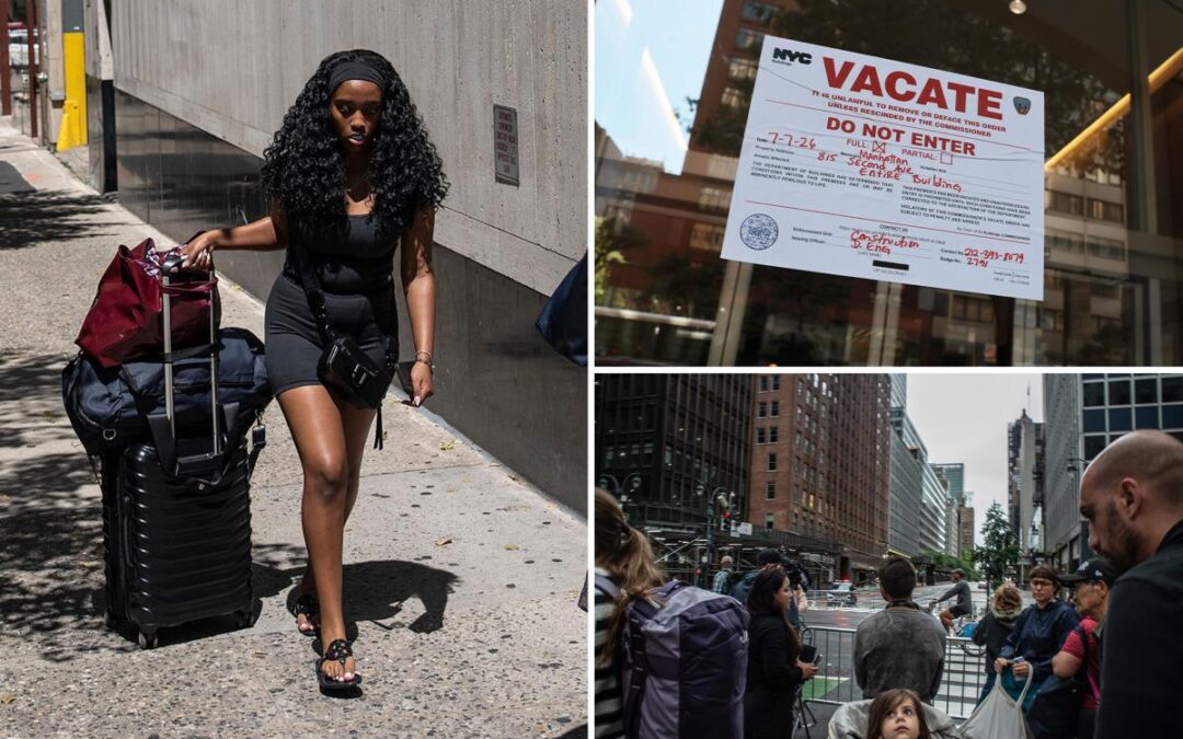 Evacuees return to buildings near buckling NYC high-rise — but frustrations remain with lingering closures