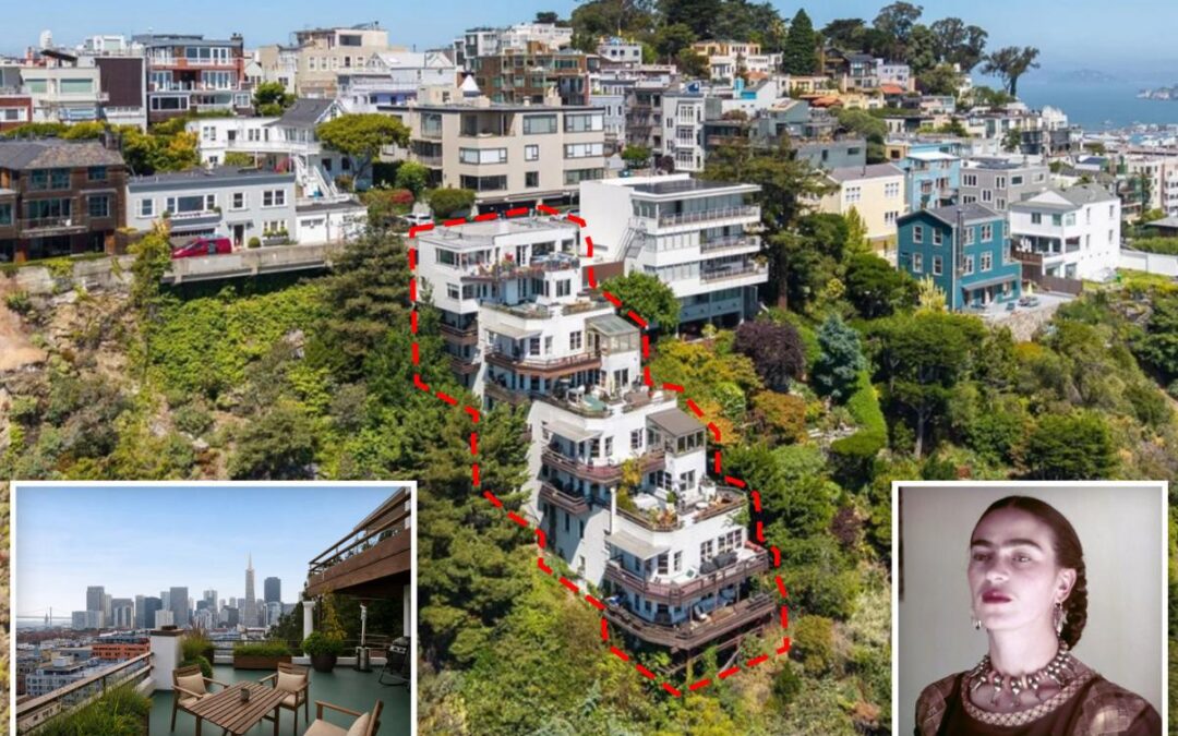 Incredible SF cliffside complex once home to Frida Kahlo hits market for $8M