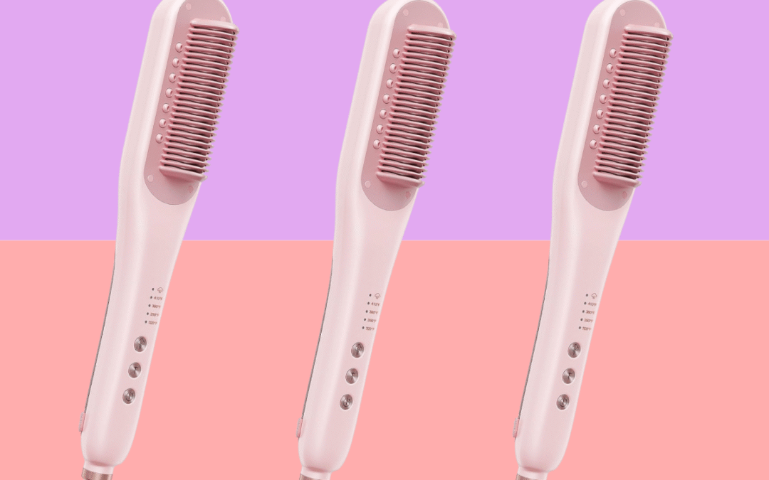 Ditch the damage: This hydrating straightening brush is 33% off