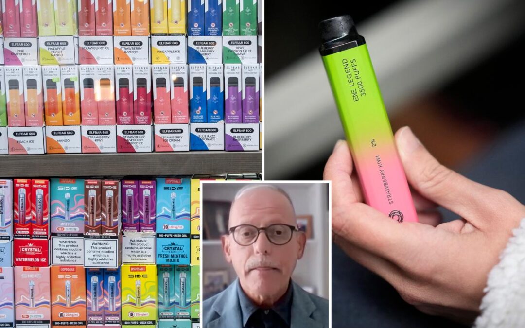 Illicit Chinese vape companies are ‘targeting our kids,’ former federal crime director says