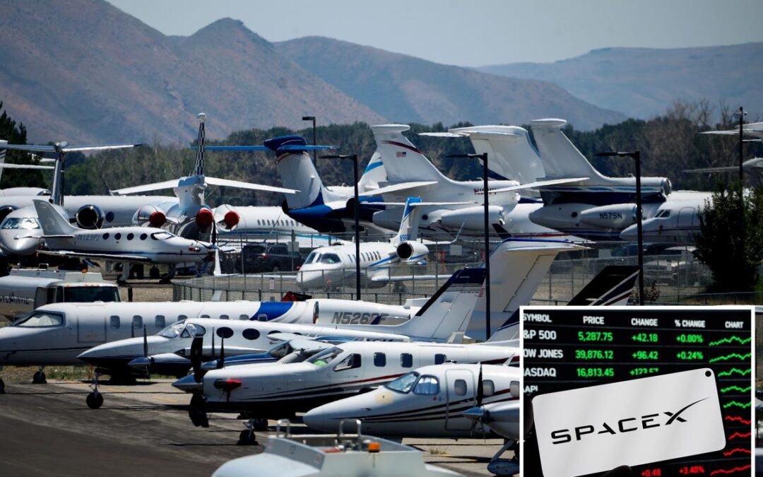 Techies and financiers flush with AI cash race to buy private jets