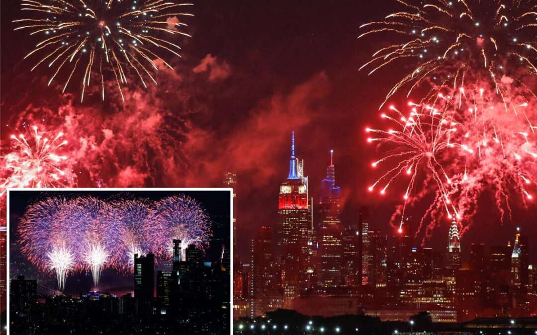 Macy’s Fourth of July fireworks spectacular light up the NYC sky