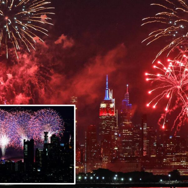 Macy’s Fourth of July fireworks spectacular light up the NYC sky