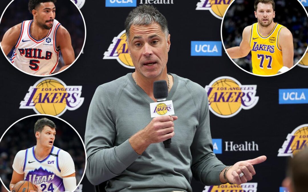 For Rob Pelinka, Lakers’ offseason overhaul must work … or else