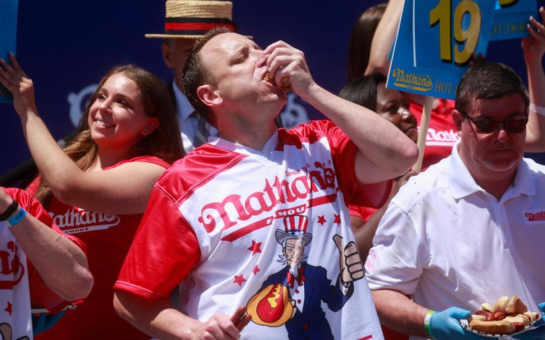 How To Watch Joey Chestnut at ‘Nathan’s Hot Dog Eating Contest: Start Time, Where To Stream