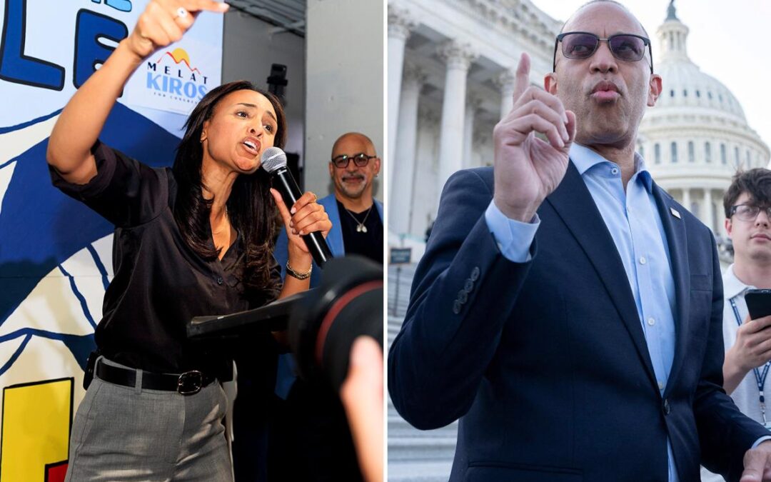 Gen Z socialist who ousted 15-term Colorado incumbent has cutting message for Hakeem Jeffries: ‘Dead serious’
