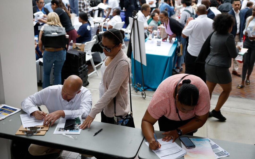 US employers add 57K jobs in June as hiring continues at a healthy clip – though rate-cut hopes fall