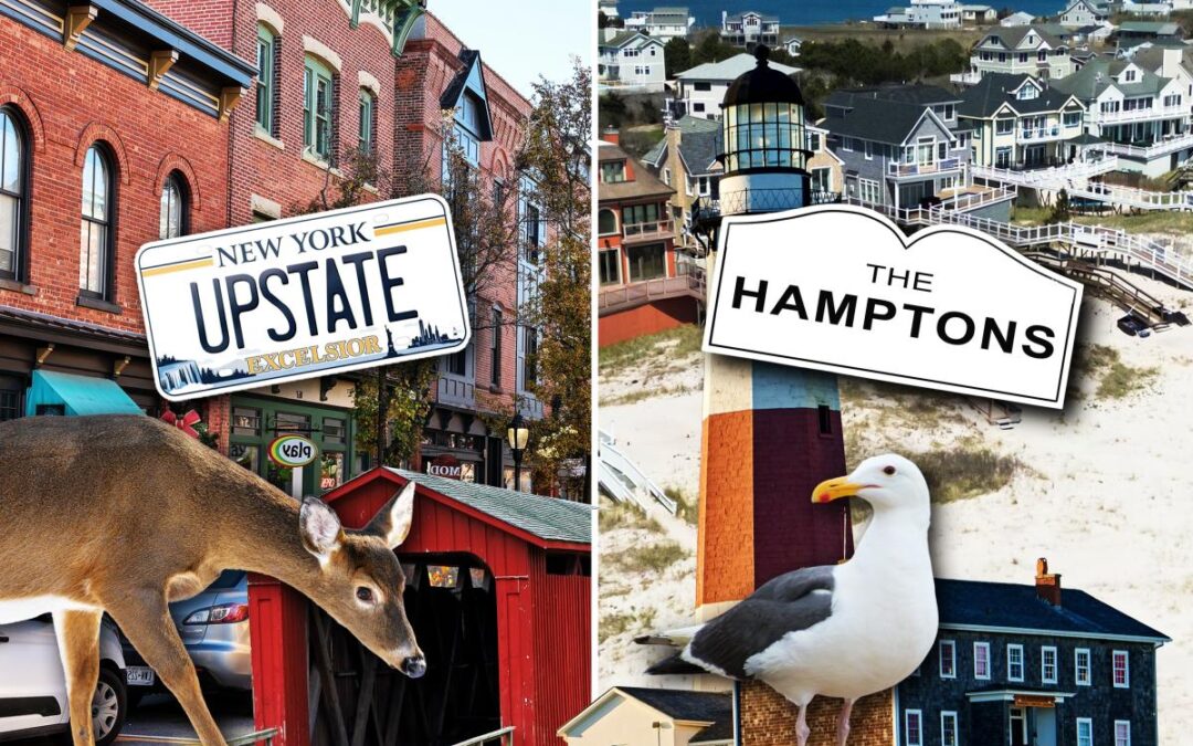 War of the weekenders! Could New York’s tony Hudson Valley finally steal the high-falutin’ Hamptons’ flashy crown?