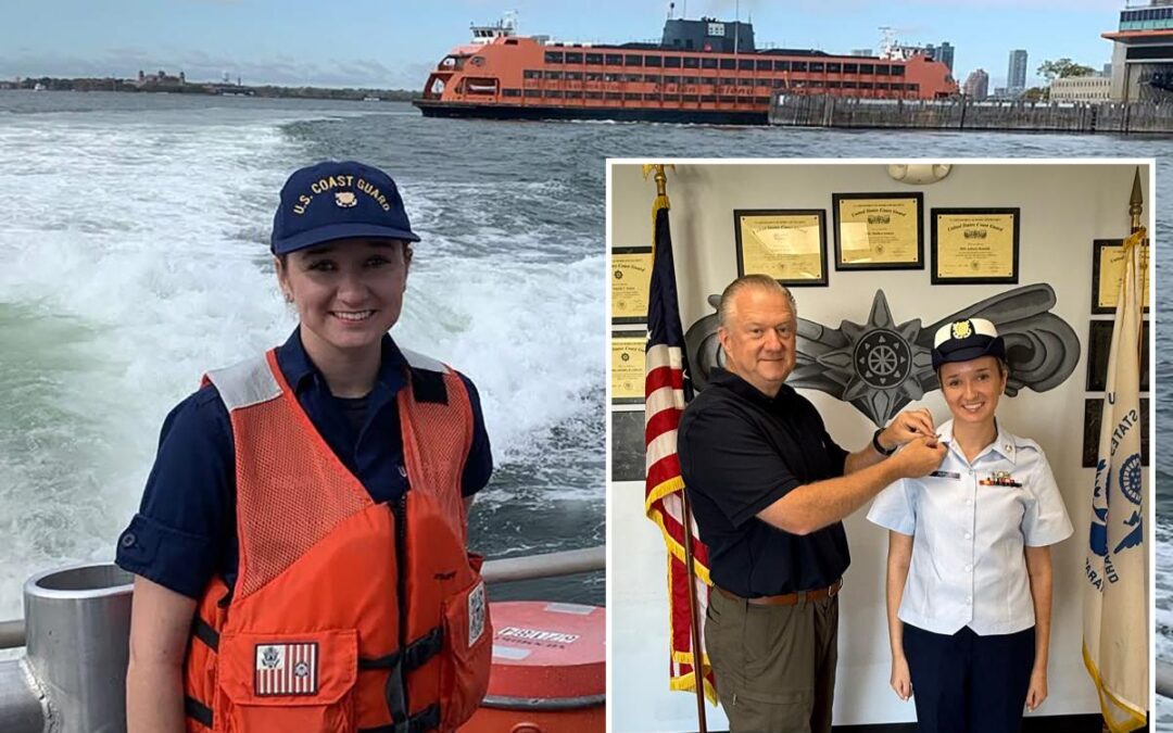 Father, daughter policing by land and sea during 4th of July festivities