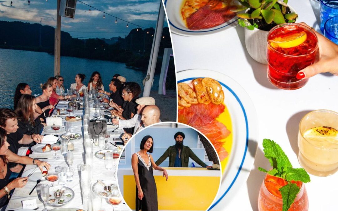 Young Hamptons revellers cough up big bucks for tables but skip alcohol for July Fourth