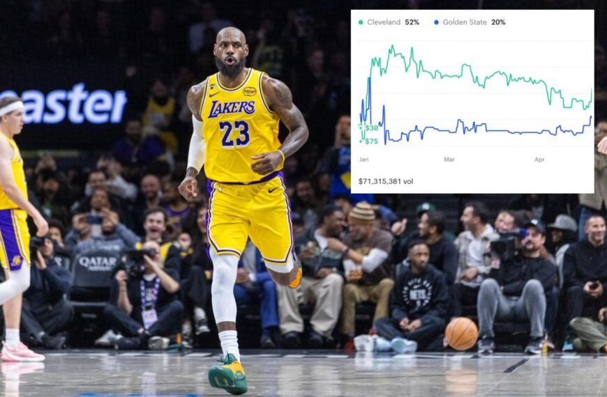 Fans have staked an obscene $70 million on which team LeBron James will play for next season