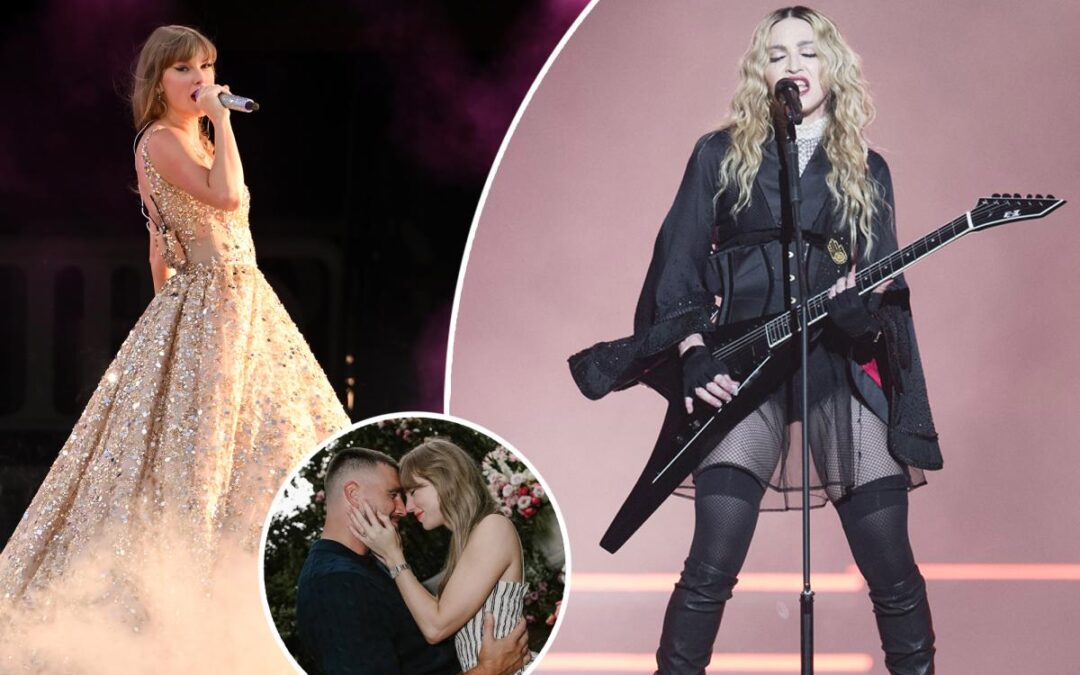 Taylor Swift has a tacky MSG wedding and Madonna releases an amazing album — it’s bizarro world