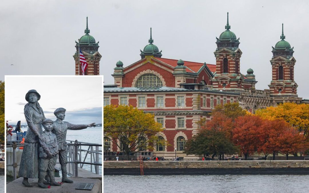 Descendants of first immigrant to pass through Ellis Island celebrate American Dream