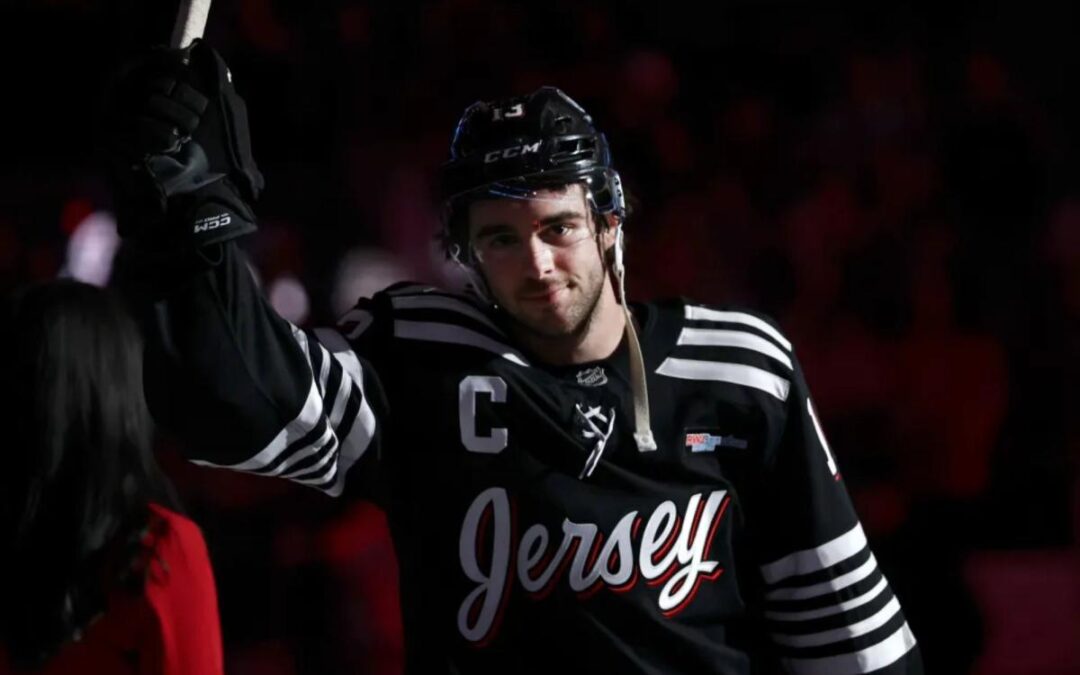 Devils star Nico Hischier rescues Swiss family from water in heroic moment