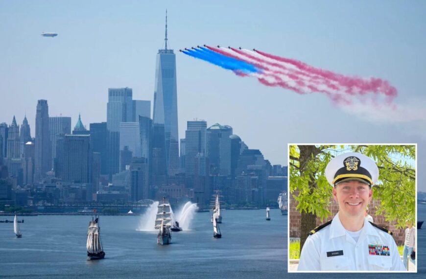 Active duty Naval officer from Seattle thrilled by patriotism in NYC: ‘Flavor is a little different’