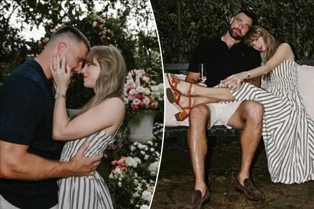 Taylor Swift, Travis Kelce closely collaborated with same designer for MSG wedding looks