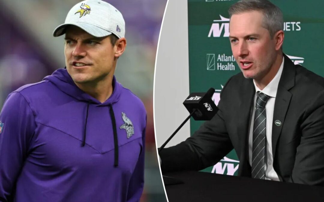 Vikings coach has high praise for Jets GM, his ex-teammate at San Diego State