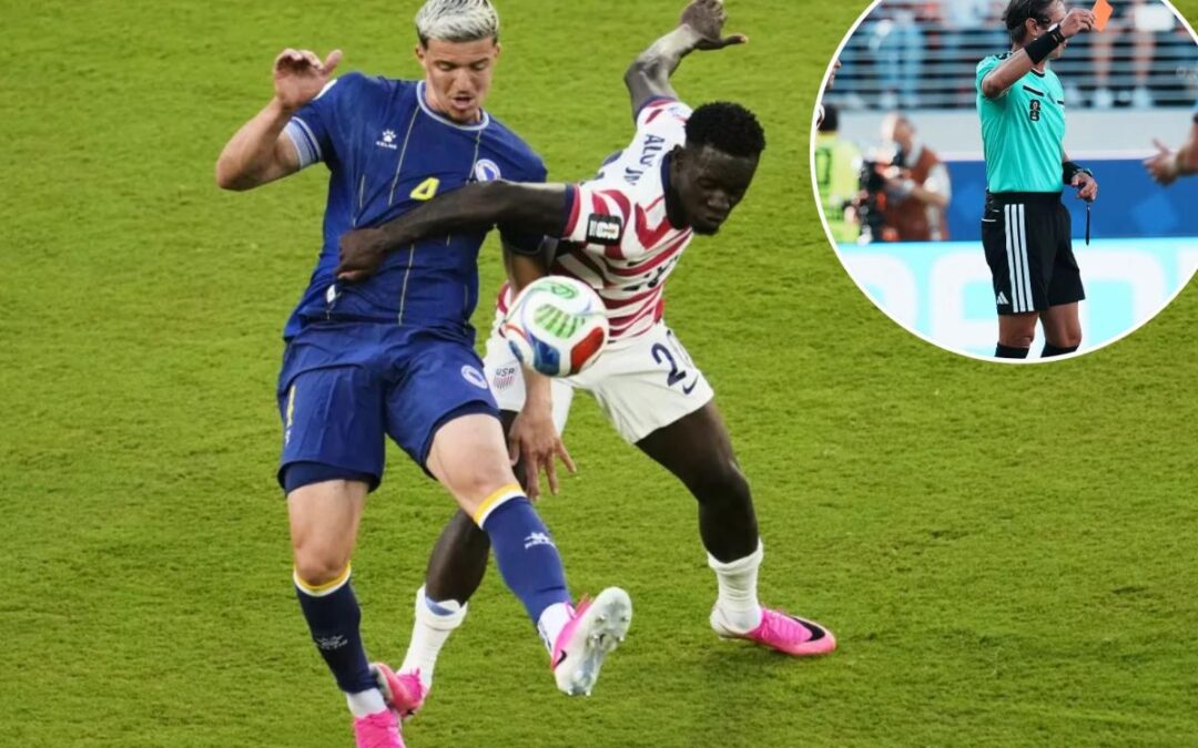 FIFA needs to reckon with its embarrassing VAR reality after Folarin Balogun red card