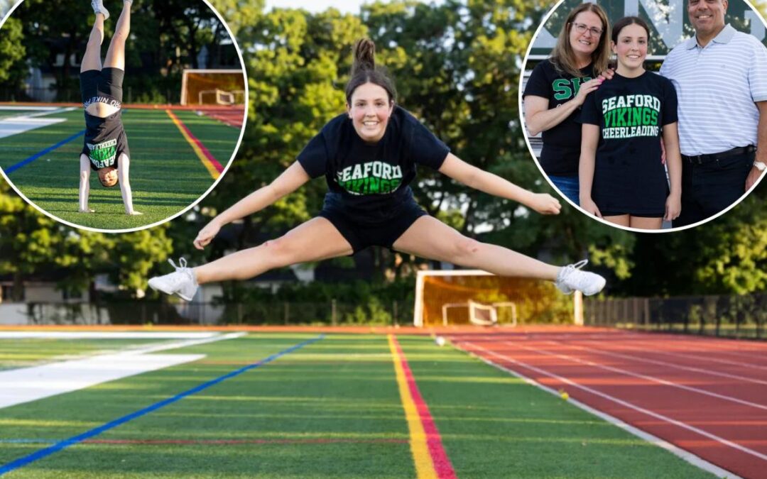Cardiac condition not holding back Long Island cheerleader — and she’s on ‘new mission’ to help save lives
