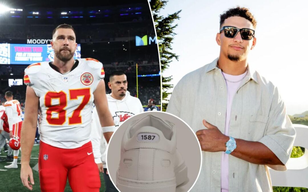 Travis Kelce, Patrick Mahomes in lawsuit fight with sneaker company ahead of Taylor Swift wedding
