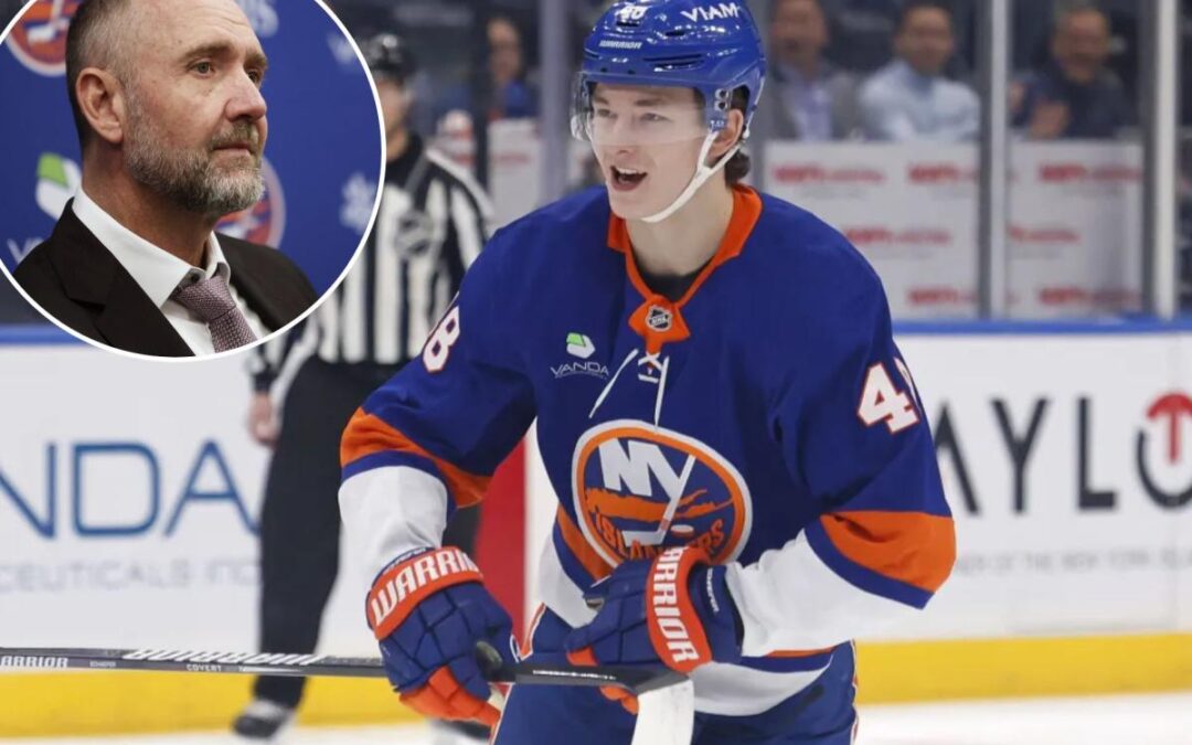 Islanders’ sophomore year plan for Matthew Schaefer comes into view