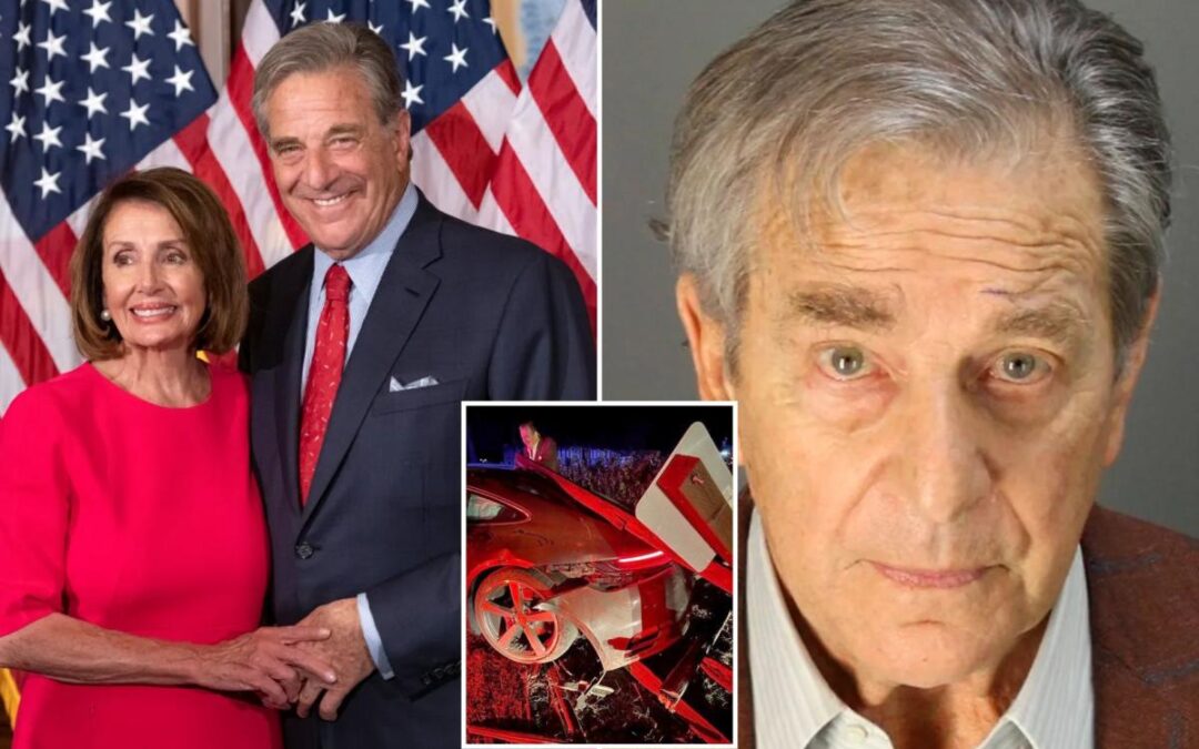 Nancy Pelosi’s husband Paul has a history of car crashes — including wreck that killed his brother