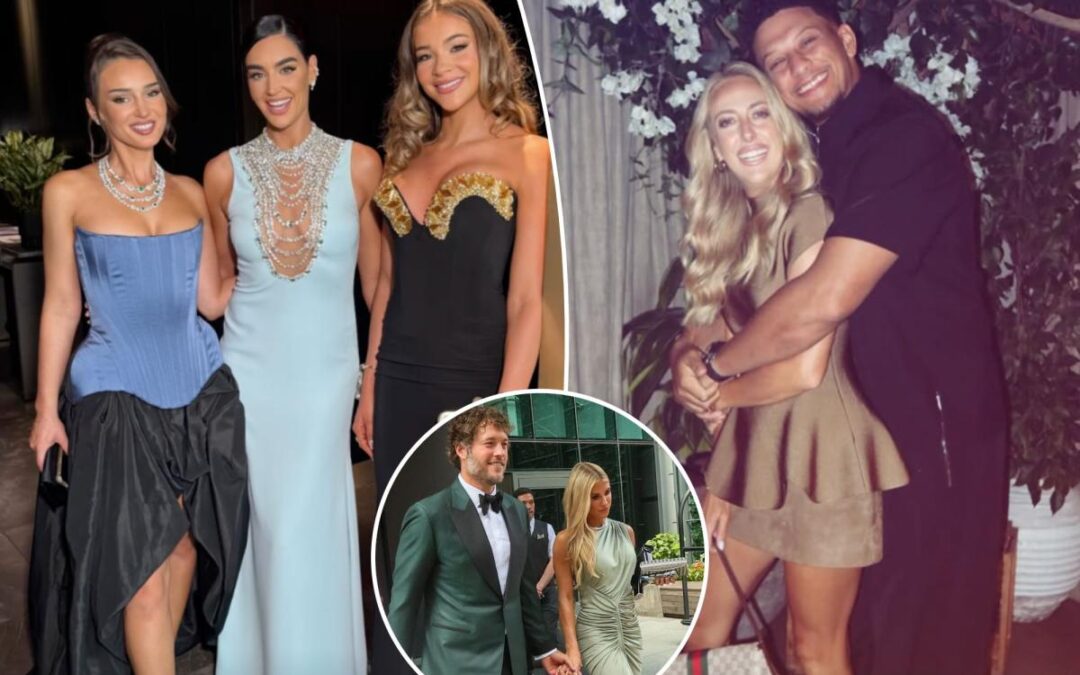 All the NFL WAGs spotted at Taylor Swift and Travis Kelce’s wedding