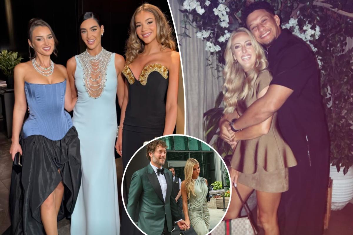 All the NFL WAGs spotted at Taylor Swift and Travis Kelce’s wedding