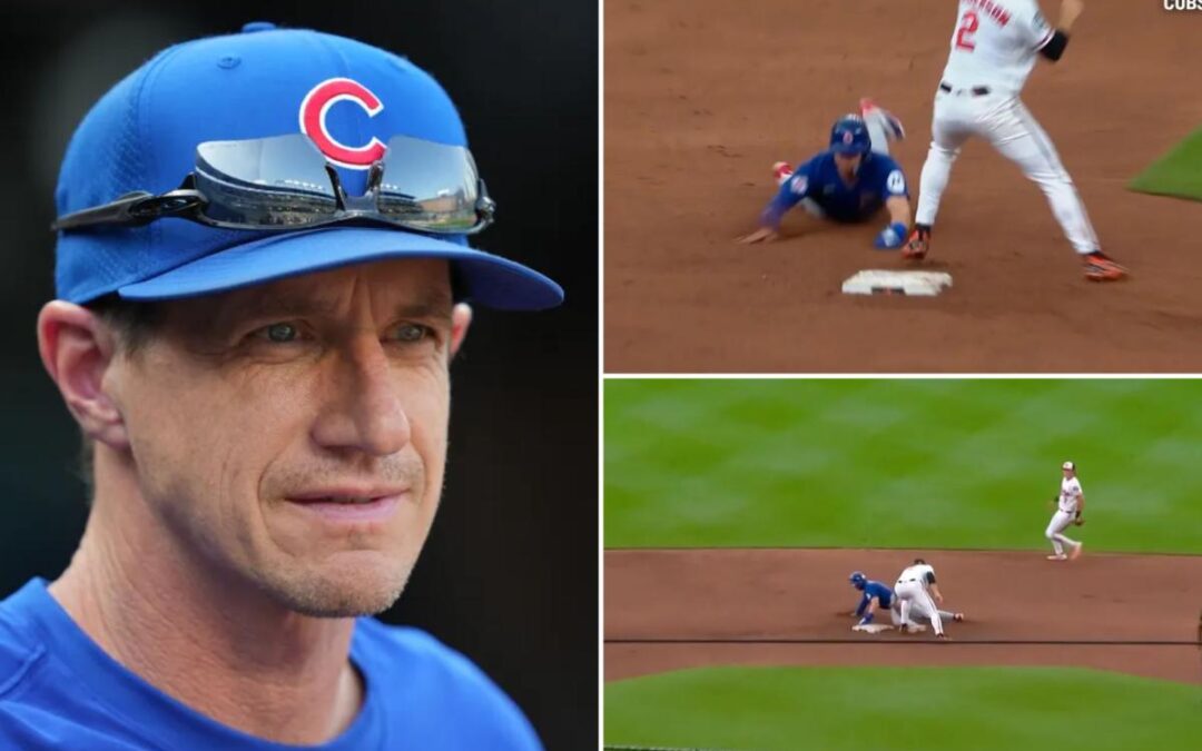 Cubs manager Craig Counsell rips ‘illogical’ replay review in club’s loss