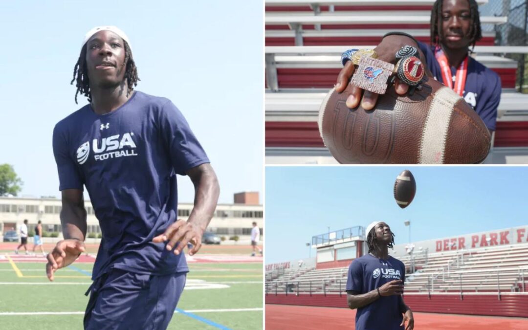Deer Park’s Christian Myrick cementing flag football star status with Team USA gold