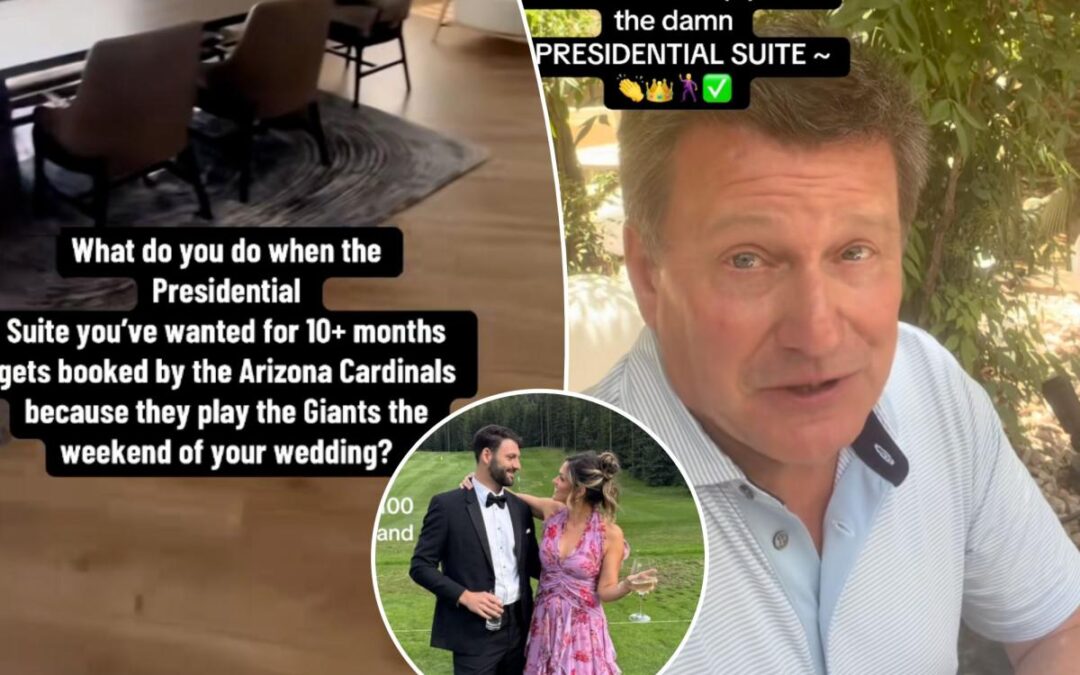 How one bride-to-be’s hotel Hail Mary was answered by Arizona Cardinals owner for upcoming Giants game