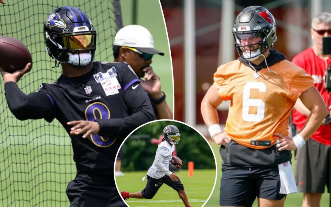 Lamar Jackson, Baker Mayfield contract questions lead NFL training camp’s biggest storylines