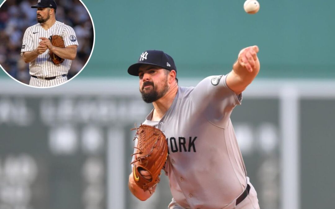 Carlos Rodon lands on IL with elbow inflammation in huge Yankees injury worry