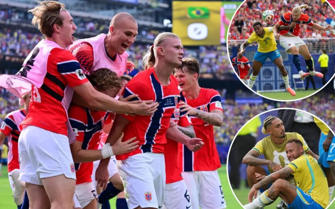 Erling Haaland’s heroics propel Norway to stunning upset of Brazil as World Cup run reaches quarterfinals