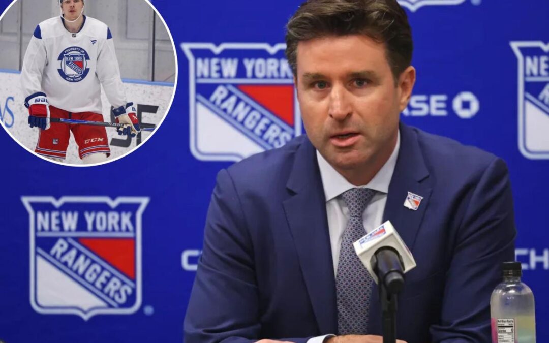 Chris Drury committed to competing again while insisting Rangers ‘retool’ is not a rebuild